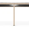 Bizzotto Pergole E Gazebo>PERGOLA OCEAN 3.6X6 NATURAL-ANTRACITE
