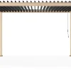 Bizzotto Pergole E Gazebo>PERGOLA OCEAN 3X4 NATURAL-ANTRACITE