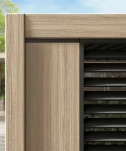 Bizzotto Pergole E Gazebo>PERGOLA OCEAN 3X4 NATURAL-ANTRACITE