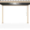 Bizzotto Pergole E Gazebo>PERGOLA OCEAN 3.6X3.6 NATURAL-ANTRACITE