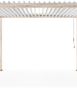 Bizzotto Pergole E Gazebo>PERGOLA OCEAN 3.6X3.6 RUSTIC-BIANCO