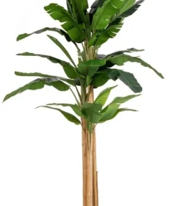 Bizzotto Piante Artificiali>PIANTA BANANO C-VASO 30FOGLIE H320