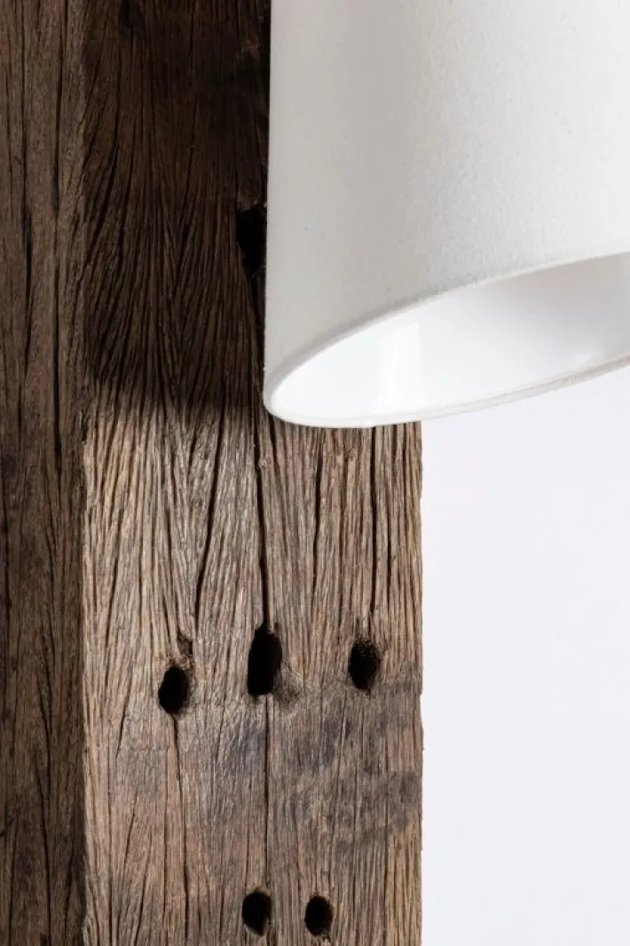 Bizzotto Piantane>PIANTANA COCOON OTTONE-BIANCO H200
