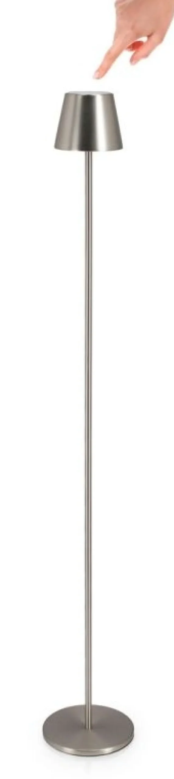 Bizzotto Illuminazione>PIANTANA LED ETNA ARGENTO H115
