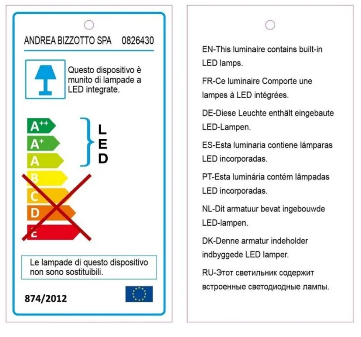 Bizzotto Piantane>PIANTANA LED TREPPIEDE BAMBOO H109
