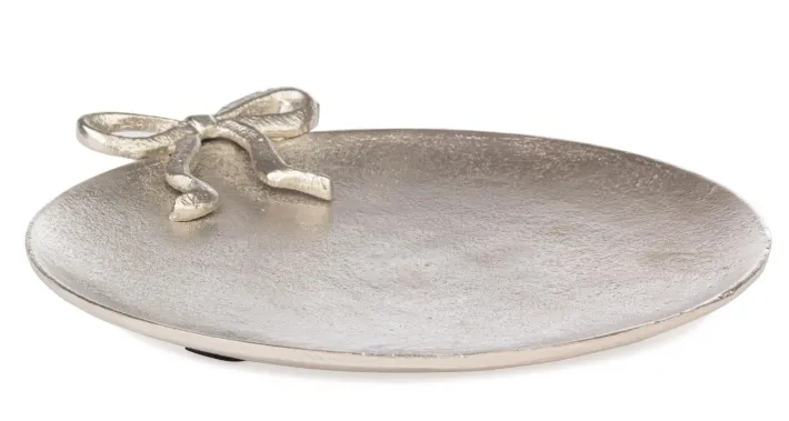 Bizzotto Decorazione Tavola>PIATTO DECOR ALEXIS ARGENTO D22