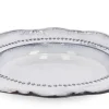 Bizzotto Vassoi E Centro Tavola>PIATTO DECORATIVO HIKARI ANTIQ WHITE D19
