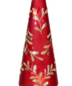 Bizzotto Oggettistica>PINO ROTANTE VT BLOSSOMY ROSSO H40 C-LED