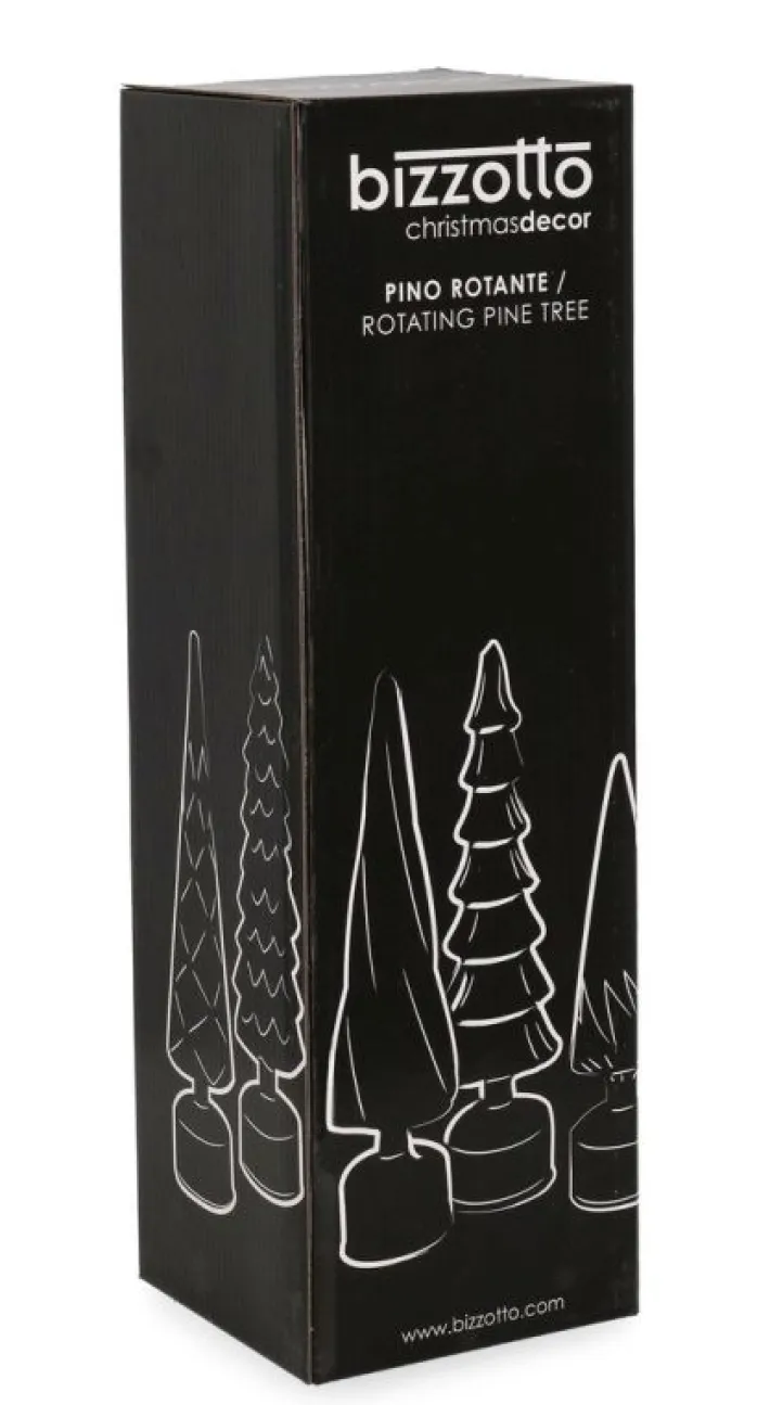 Bizzotto Oggettistica>PINO ROTANTE VT FROSTY BIANCO H40 C-LED