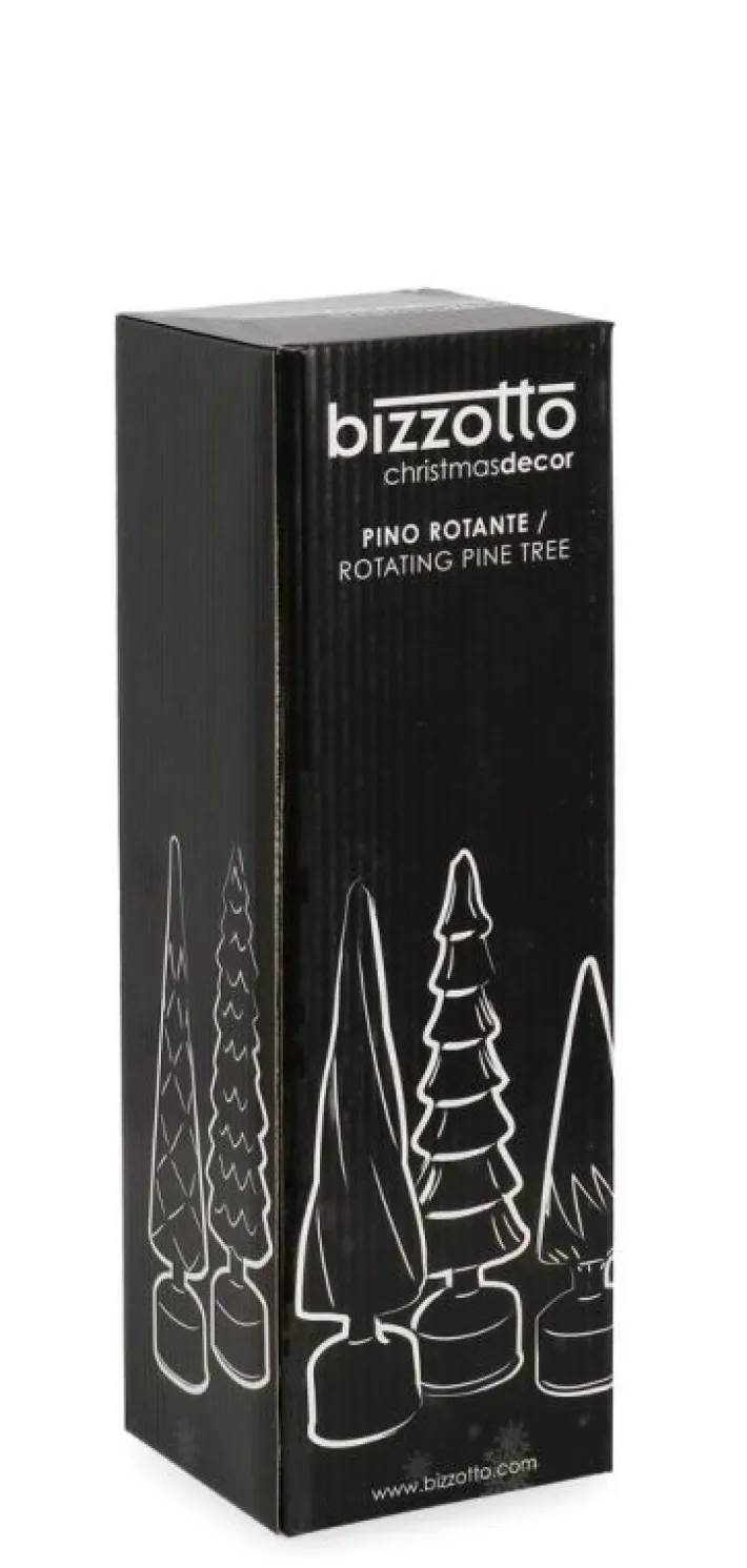 Bizzotto Oggettistica>PINO ROTANTE VT FROSTY BIANCO H30 C-LED
