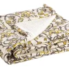 Bizzotto Coperte>PLAID CALAIS AVORIO C-FIORE 130X180