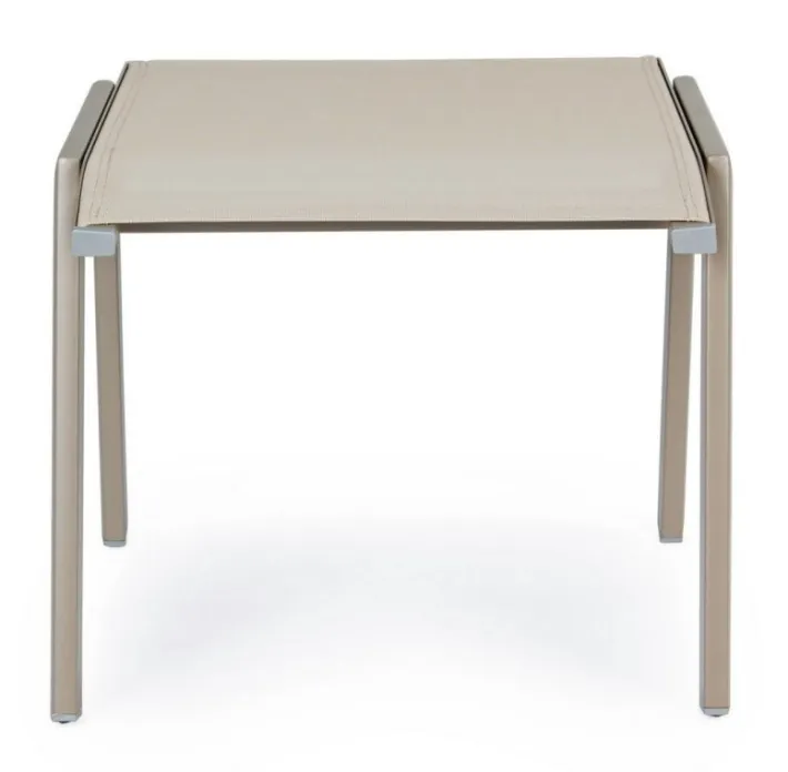 Bizzotto Pouf Da Esterno>POGGIAPIEDI IN ALLUMINIO IMPILABILE TORTORA GK51 - VICTOR