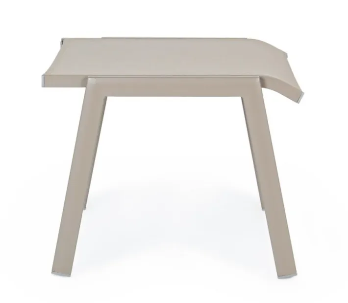 Bizzotto Pouf Da Esterno>POGGIAPIEDI IN ALLUMINIO IMPILABILE TORTORA GK51 - VICTOR