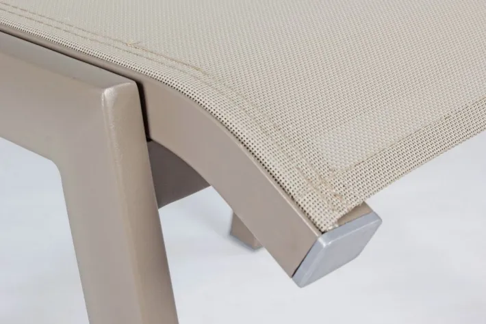 Bizzotto Pouf Da Esterno>POGGIAPIEDI IN ALLUMINIO IMPILABILE TORTORA GK51 - VICTOR