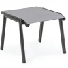 Bizzotto Pouf Da Esterno>POGGIAPIEDI IN ALLUMINIO IMPILABILE ANTRACITE GK52 - CRUISE