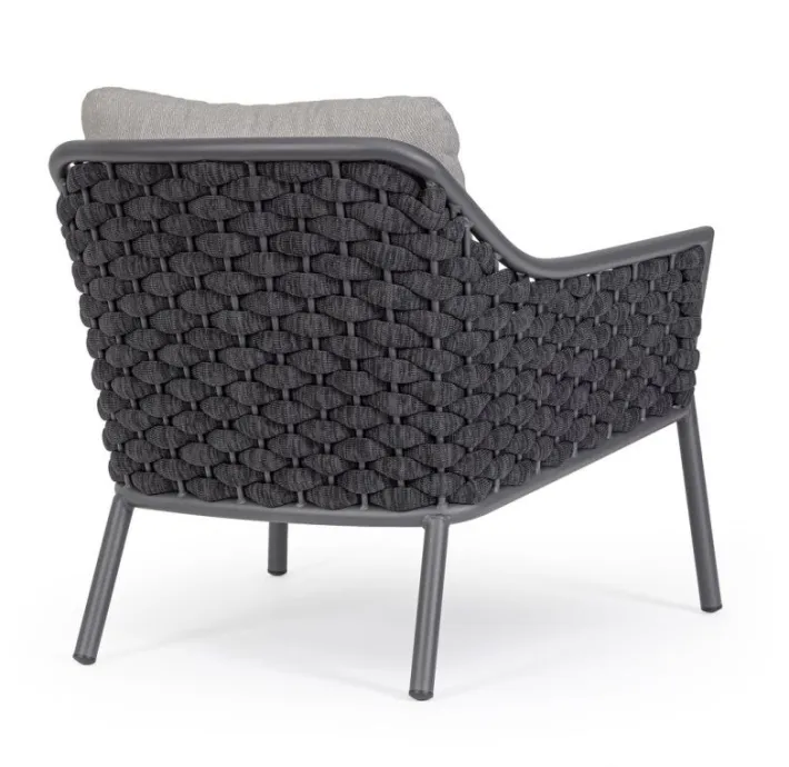 Bizzotto Poltrone>POLTRONA ANTRACITE QS22/GRAPHITE - EVERLY
