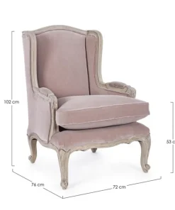 Bizzotto Poltrone E Chaise Longue>POLTRONA - LORELIE ROSE
