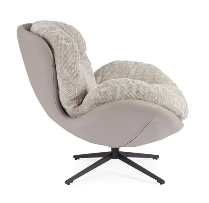 Bizzotto Poltrone E Chaise Longue>POLTRONA ADINDA GRIGIO SCURO/TORTORA