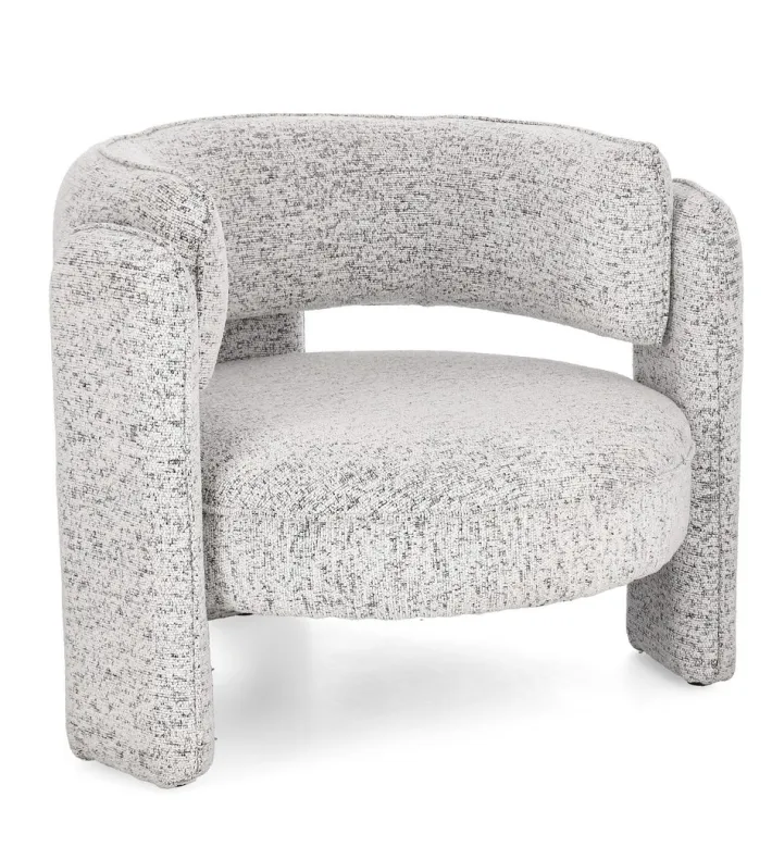 Bizzotto Poltrone E Chaise Longue>POLTRONA AISHA GRIGIO MELANGE
