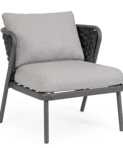 Bizzotto Poltrone>POLTRONA ANTRACITE QS22/GRAPHITE - HARLOW
