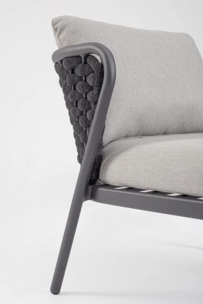 Bizzotto Poltrone>POLTRONA ANTRACITE QS22/GRAPHITE - HARLOW