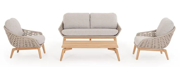 Bizzotto Poltrone>POLTRONA BEIGE - TAMIRES