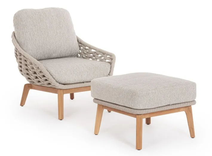 Bizzotto Poltrone>POLTRONA BEIGE - TAMIRES
