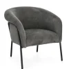 Bizzotto Poltrone E Chaise Longue>POLTRONA CAMILA GRIGIO SCURO
