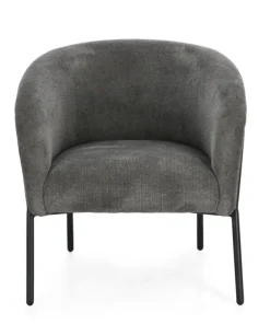 Bizzotto Poltrone E Chaise Longue>POLTRONA CAMILA GRIGIO SCURO