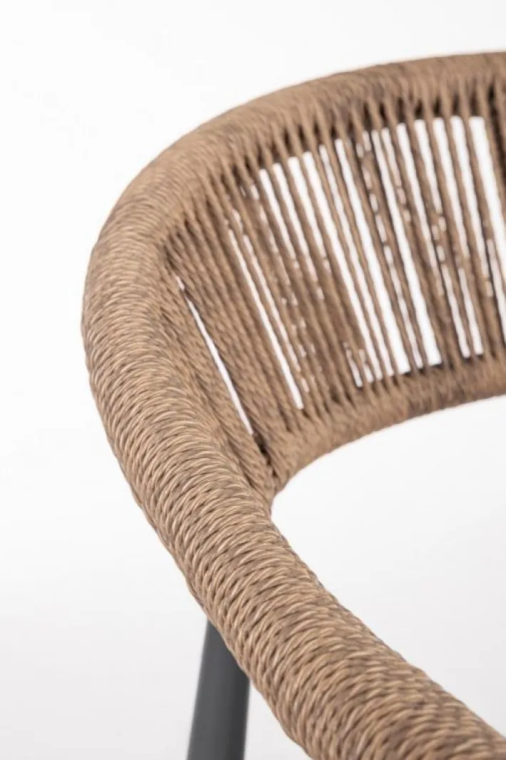 Bizzotto Poltrone>POLTRONA C-BR C-C JANDIA ANTRAC/NATURAL