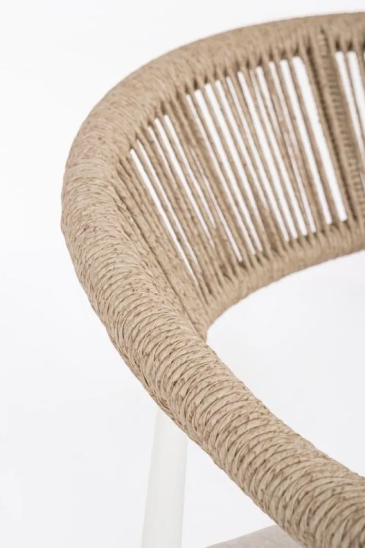Bizzotto Poltrone>POLTRONA C-BR C-C JANDIA BIANCO/BEIGE