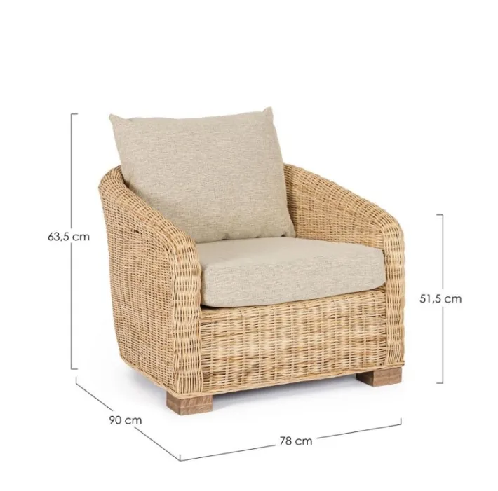 Bizzotto Poltrone E Chaise Longue>POLTRONA C-C CADICE