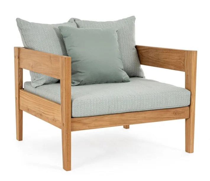 Bizzotto Poltrone>POLTRONA C-C KOBO AQUA - FSC