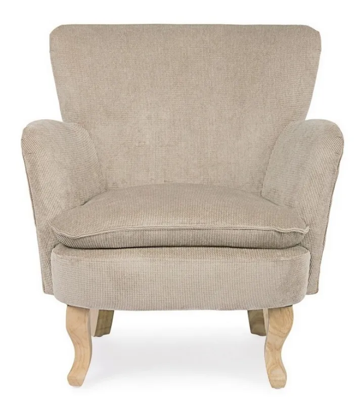 Bizzotto Poltrone E Chaise Longue>POLTRONA COLOR TORTORA - CHENILLE