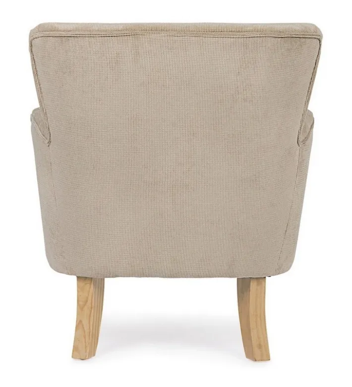 Bizzotto Poltrone E Chaise Longue>POLTRONA COLOR TORTORA - CHENILLE