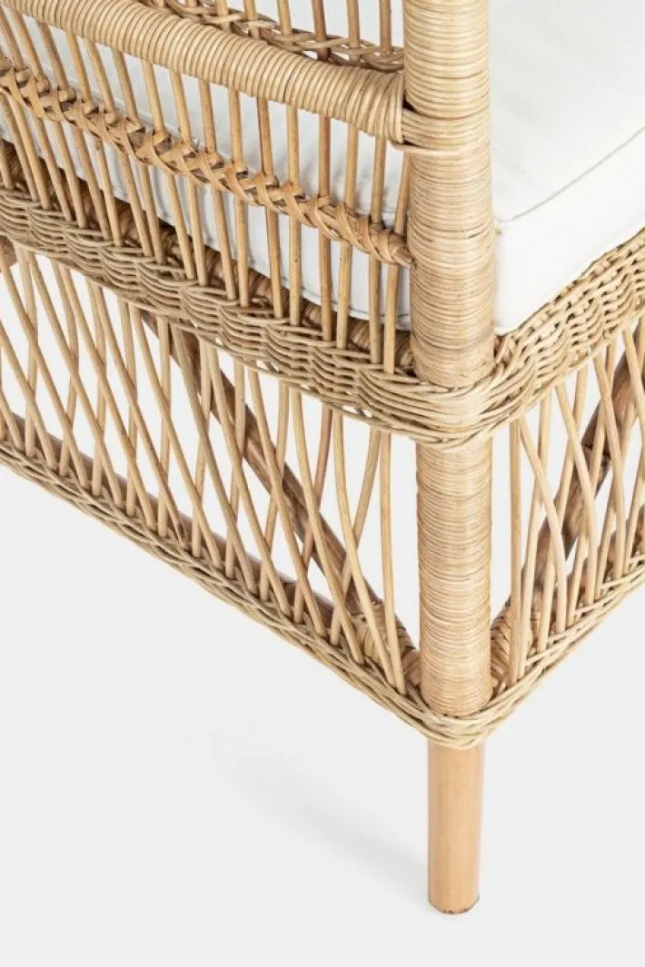 Bizzotto Poltrone E Chaise Longue>POLTRONA CON CUSCINO IN FIBRE NATURALI - JOSEFINA