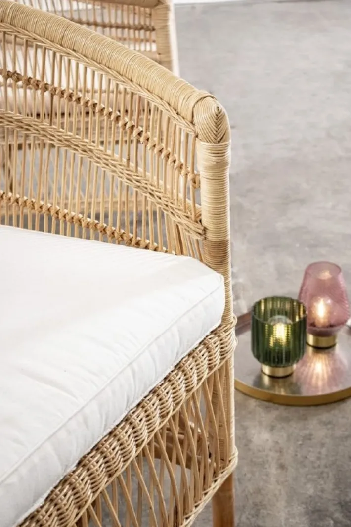 Bizzotto Poltrone E Chaise Longue>POLTRONA CON CUSCINO IN FIBRE NATURALI - JOSEFINA