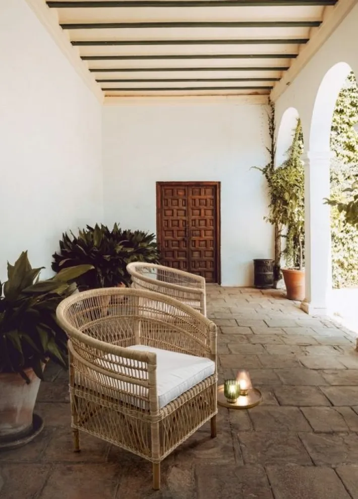 Bizzotto Poltrone E Chaise Longue>POLTRONA CON CUSCINO IN FIBRE NATURALI - JOSEFINA