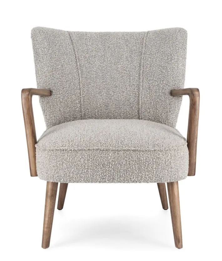 Bizzotto Poltrone E Chaise Longue>POLTRONA EFFETTO BOUCLE' - MORITZ