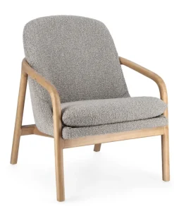 Bizzotto Poltrone E Chaise Longue>POLTRONA EFFETTO BOUCLE' STONE - ELAIDE