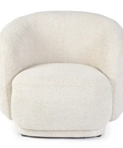 Bizzotto Poltrone E Chaise Longue>POLTRONA EFFETTO BOUCLE' NATURALE - TECLA