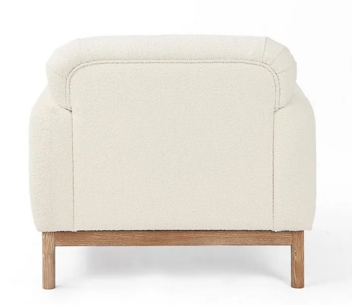 Bizzotto Poltrone E Chaise Longue>POLTRONA EFFETTO BOUCLE' NATURALE - DETROIT
