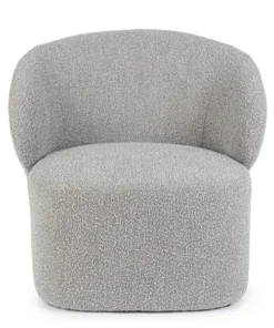 Bizzotto Poltrone E Chaise Longue>POLTRONA EFFETTO BUCLE' GRIGIO - BABILA