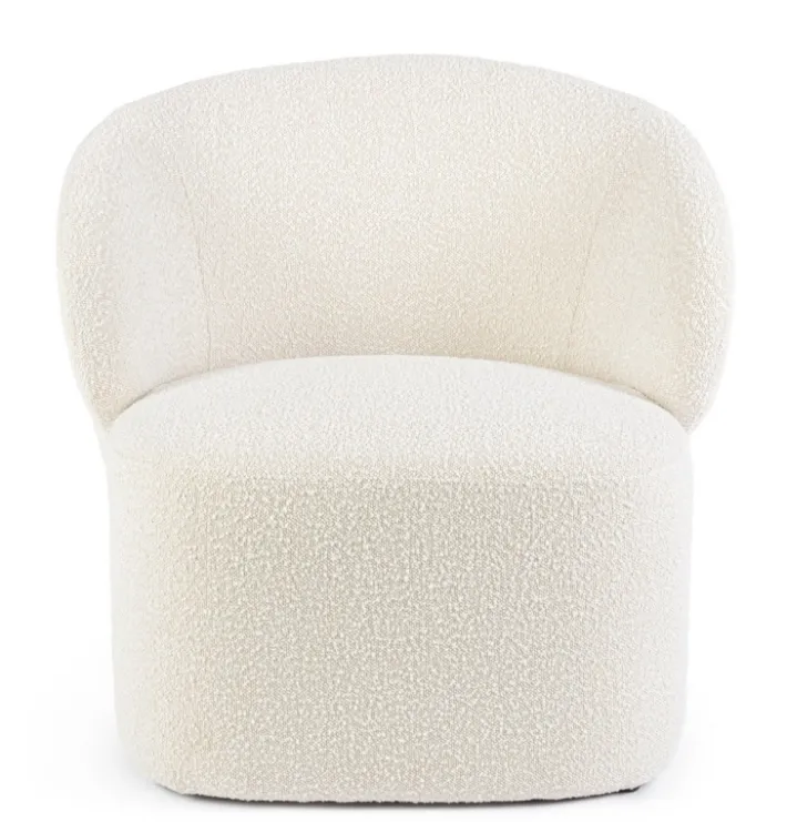 Bizzotto Poltrone E Chaise Longue>POLTRONA EFFETTO BUCLE' NATURALE - BABILA
