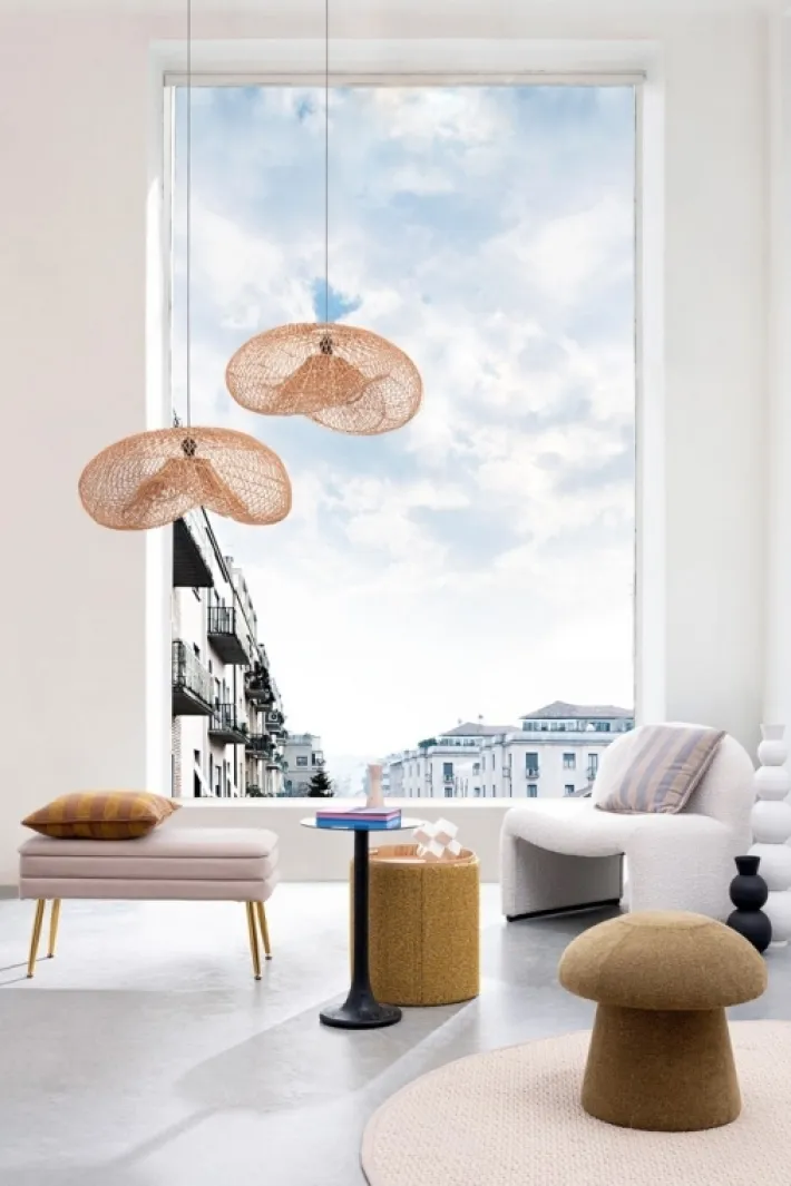 Bizzotto Poltrone E Chaise Longue>POLTRONA EFFETTO BUCLE' NATURALE - BASSILLA
