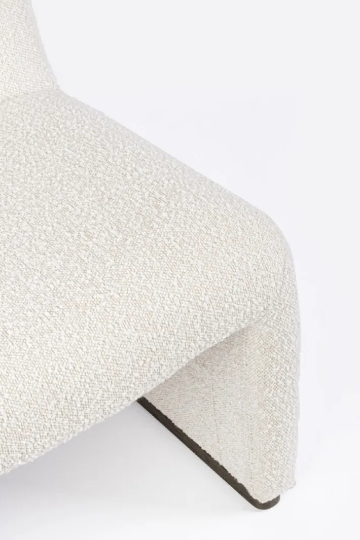Bizzotto Poltrone E Chaise Longue>POLTRONA EFFETTO BUCLE' NATURALE - BASSILLA