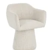 Bizzotto Poltrone E Chaise Longue>POLTRONA GIREVOLE COLOR GHIACCIO - LOTTIE