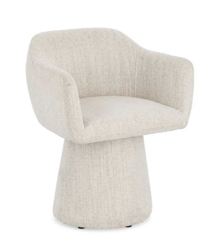 Bizzotto Poltrone E Chaise Longue>POLTRONA GIREVOLE COLOR GHIACCIO - LOTTIE