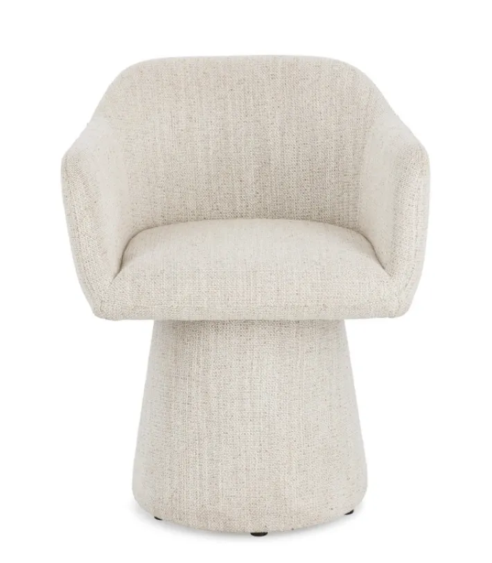Bizzotto Poltrone E Chaise Longue>POLTRONA GIREVOLE COLOR GHIACCIO - LOTTIE