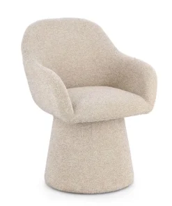 Bizzotto Poltrone E Chaise Longue>POLTRONA GIREVOLE ANTARA BEIGE